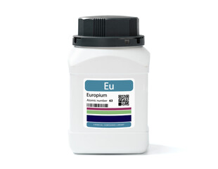 Europium chemical element with the symbol Eu