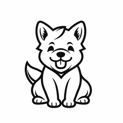 illustration of dog 