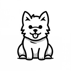 illustration of dog 