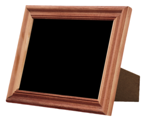 wooden photo frame