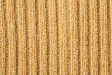 yellow knit fabric texture as background