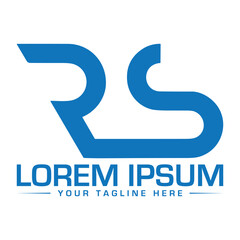 RS Letter Logo Design Creative and Professional Logo Design