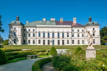 Deurstickers Sanguszko Palace in Lubartów, Lublin Voivodeship, Poland © Darek Bednarek