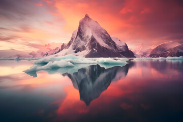 Magische Eislandschaft: Ein Winterwunderland - Powered by Adobe