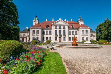 Zamoyski Palace in Kozlowka, Lublin Voivodeship, Poland