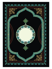 arabic cover, islamic quran book cover, book cover design