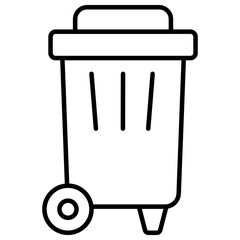 Hygiene Reinigung Mülltonne