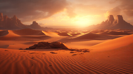 Fototapeta na wymiar Sand in the desert