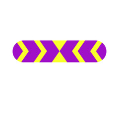 Fototapeta na wymiar purple yellow banner with arrow