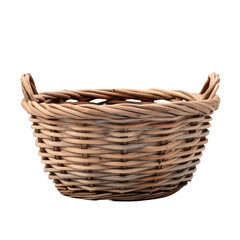 Basket isolated on transparent background