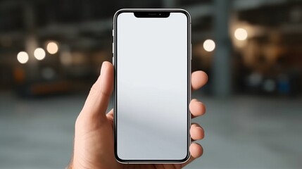 phone in hand