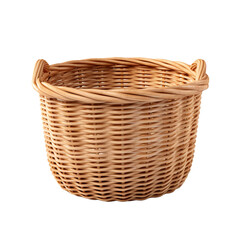 Basket isolated on transparent background