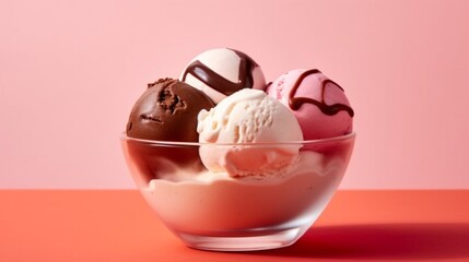 chocolate easter eggs in a glass