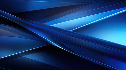 Abstract blue shinny shape background, blue gradient textures
