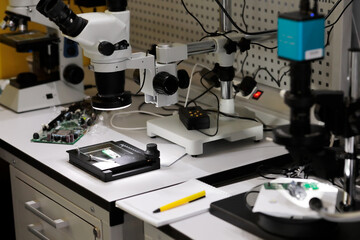 printed circuit board quality control laboratory