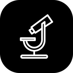 Research project development icon with black filled line outline style. research, analysis, technology, laboratory, researcher, people, science. Vector Illustration