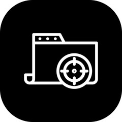 Agile project development icon with black filled line outline style. agile, business, software, management, development, scrum, strategy. Vector Illustration