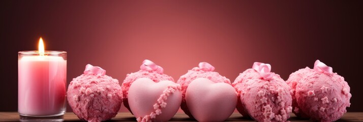Valentines Day Background February 14Th Pink , Banner Image For Website, Background Pattern Seamless, Desktop Wallpaper