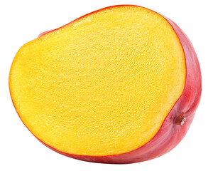 Mango isolated on white background, full depth of field