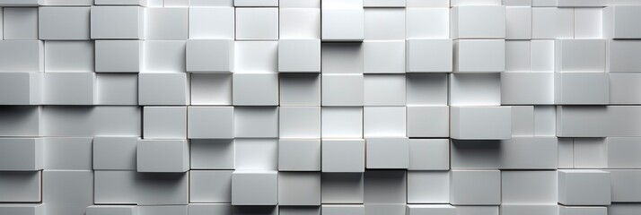 White Rectangle Mosaic Tiles Texture Background , Banner Image For Website, Background Pattern Seamless, Desktop Wallpaper