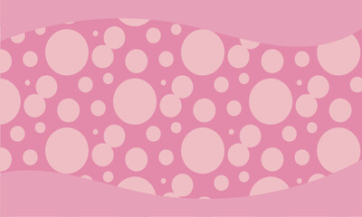 Pink Background With Dot