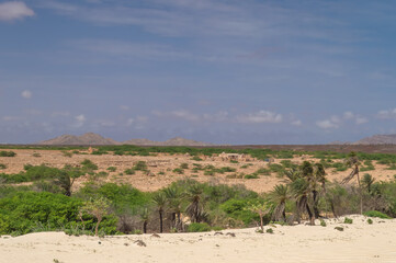 The abandoned fishing village Curral Velho, Boa Vista.