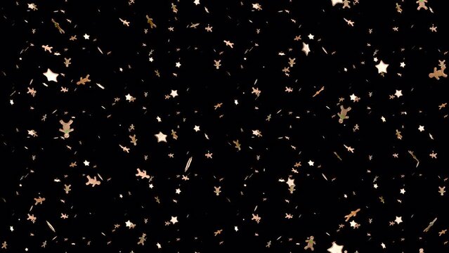 Gingerbread loop Christmas LOOP TILE with alpha. This texture of gingerbread man and star is loopable and tileable and can create an infinite seamless Christmas background texture.