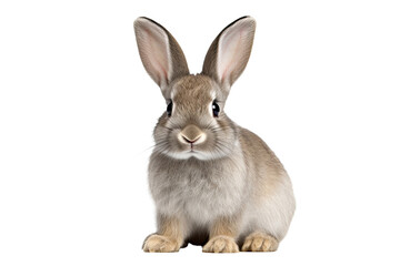 Rabbit isolated on white background