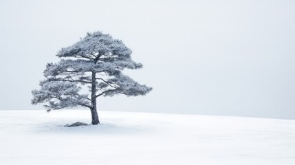 Fototapeta na wymiar background cold pine fir lone illustration winter landscape, season sky, beautiful frost background cold pine fir lone