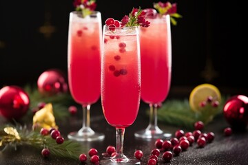 Festive Holiday Cheer: Christmas Mimosa Delight