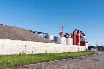 Tapeten Industry, Lelystad, Flevoland province, The NEtherlands   Industrie, Lelystad, Flevoland © Holland-PhotostockNL