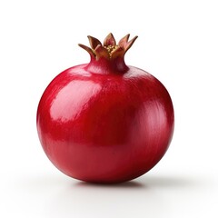 pomegranate isolated on white background