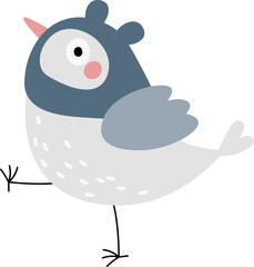 Funny Cartoon Bird
