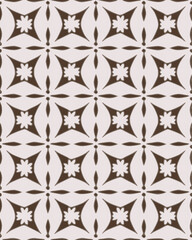 Fototapeta premium The seamless pattern features a beautiful floral design.