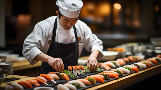 Sushi Chef Images – Browse 9,213 Stock Photos, Vectors, and Video