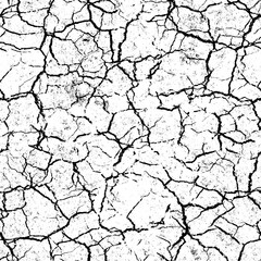 Wall Cracks Vector Texture Backgrounds	