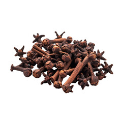 Cloves isolated on transparent background