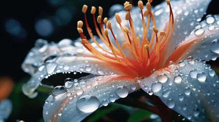 dew on the flower