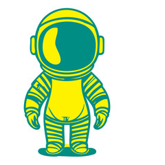 Astronaut man, Space man