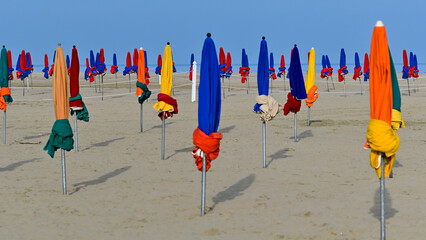 Plage de Deauville, Normandie 