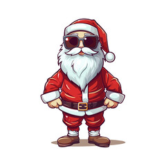 Santa claus. Merry christmas vector illustration