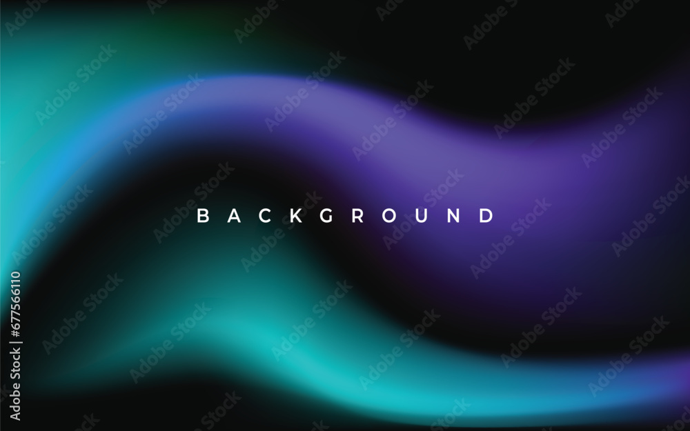 Wall mural modern abstract gradation background vector with multicolor