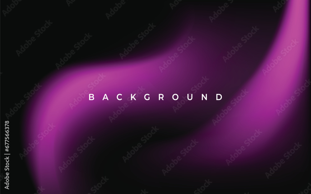 Wall mural abstract wave gradation background vector violet color