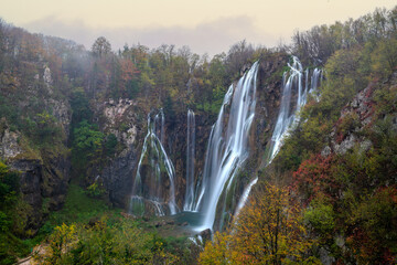 Great Waterfall, Plitvice Lakes National Park, Croatia
