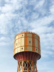 Tirtanadi water tower. The water tower is one of the icons of the  Medan City Indonesia