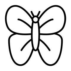 Lepidopteran, winged insect, flutterer, insect, papilionoidea icon and easy to edit.