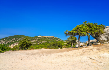 Fototapeta na wymiar Landscape on the Greek island of Kos.