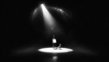 The Void of Ideas: An Empty Stage