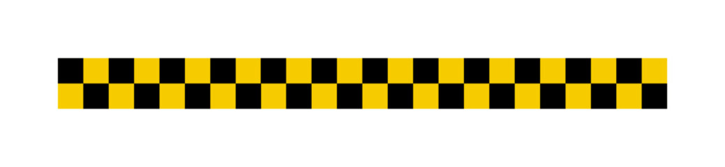 Taxi Tape. Flat, Taxi ribbon, Taxi icon. Vector icon © Настя Шевчук