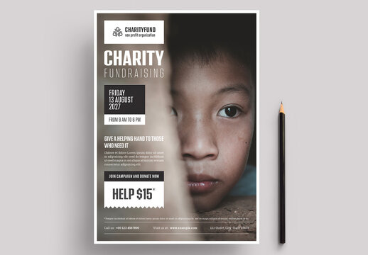 Charity Flyer Layout